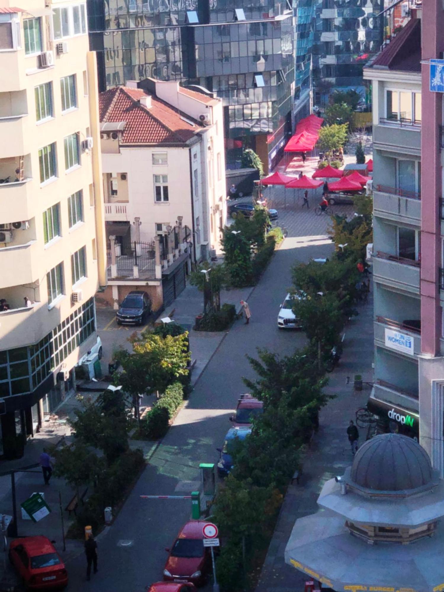 Hotel Room City Square With Great View No Parking Skopje Eksteriør bilde
